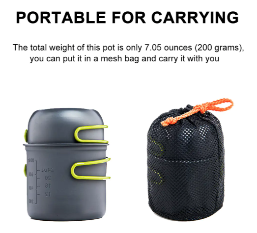 Outdoor Camping Tableware Kit